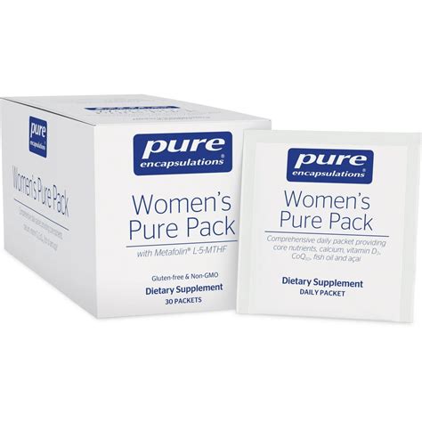 pure encapsulations women's pack